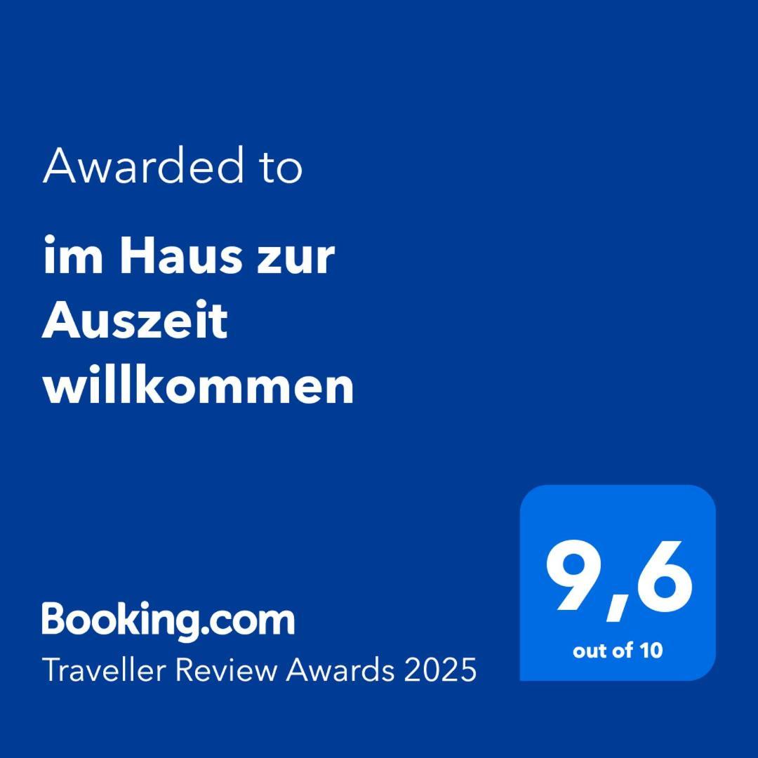 Im Haus Zur Auszeit Willkommen Ruhla Dış mekan fotoğraf